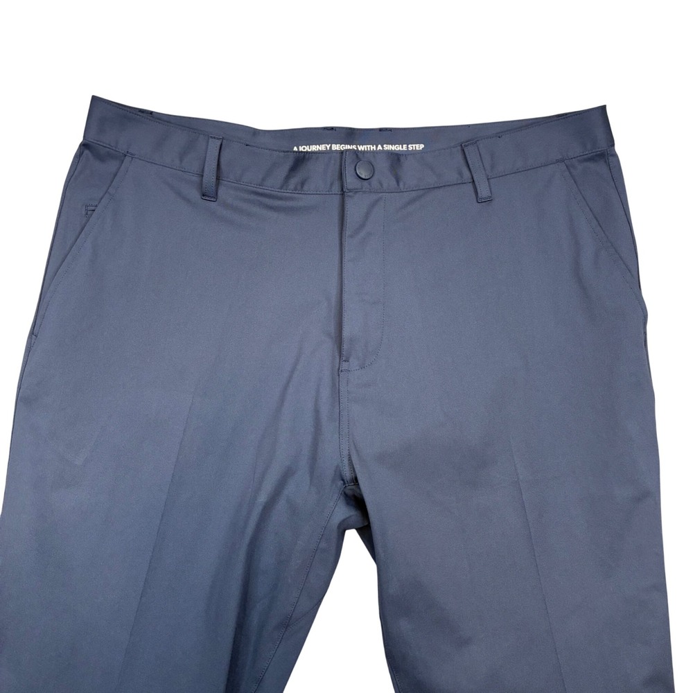Rhone Commuter Pants Mens 38x32 Navy Blue Tapered Performance Tech Trousers Golf
